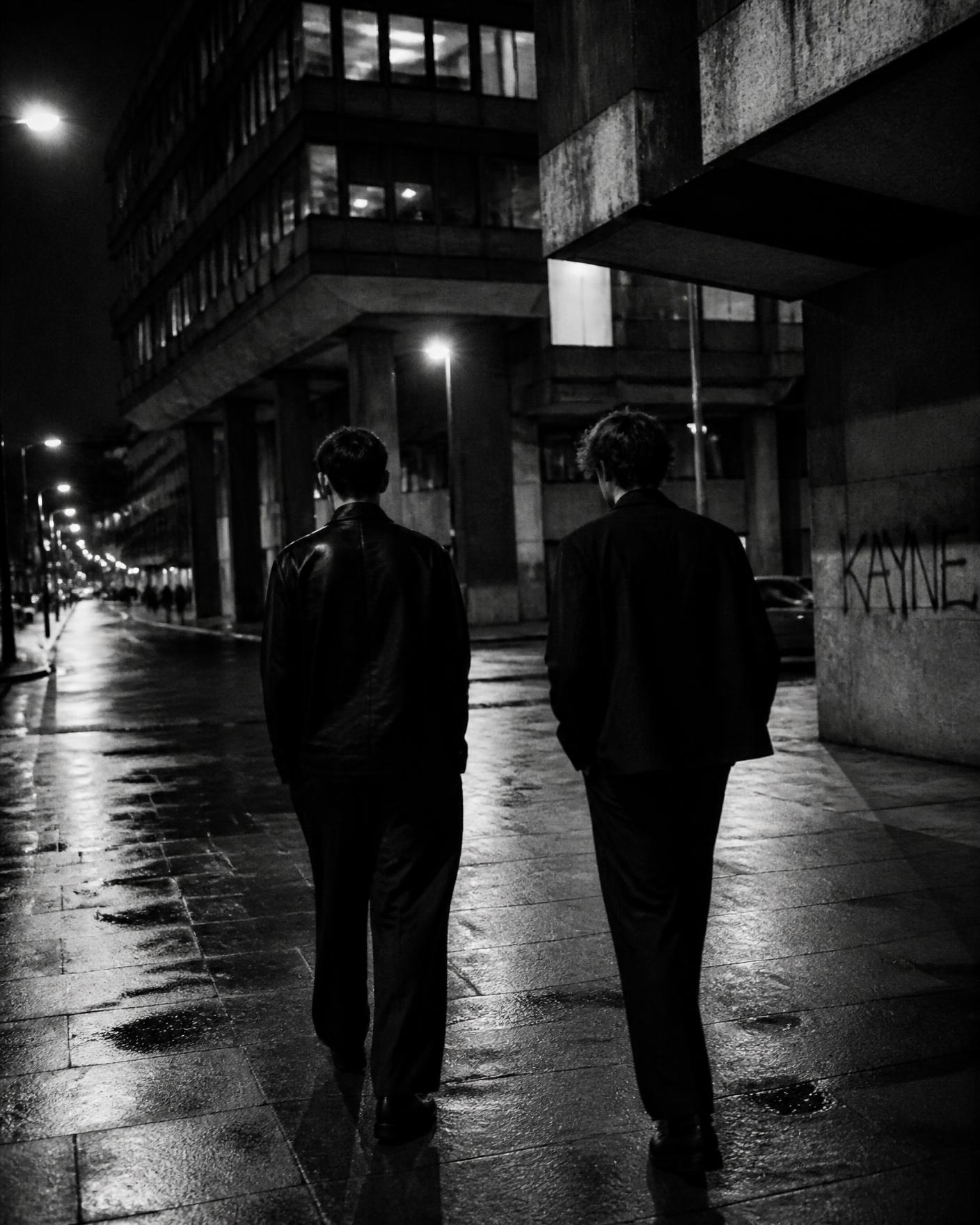 Late night city walk